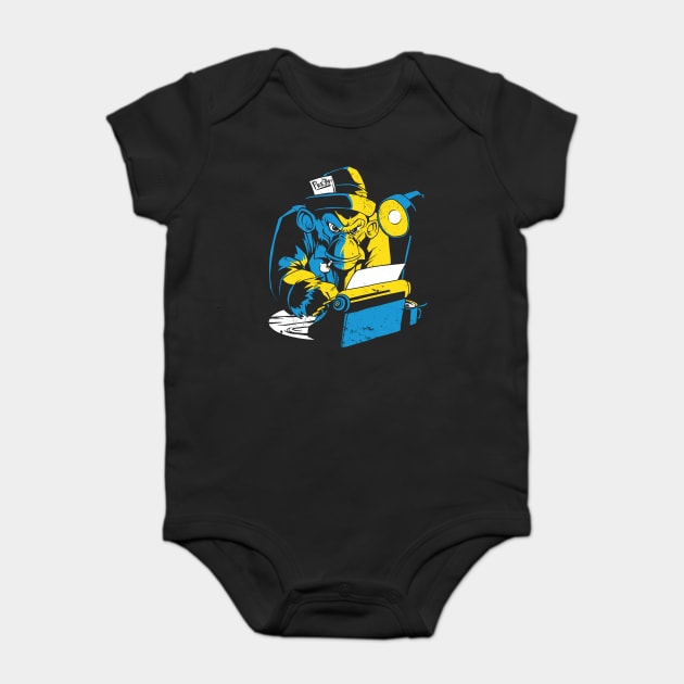 Mainstream Media Baby Bodysuit by Cosmo Gazoo